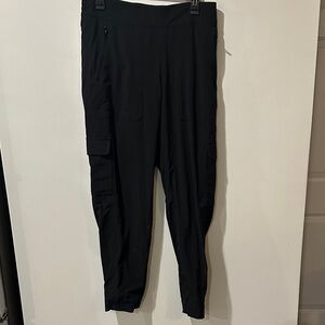 Athleta Black Chelsea Cargo Lined Pants- Athleisure Wear, Gym, Workout